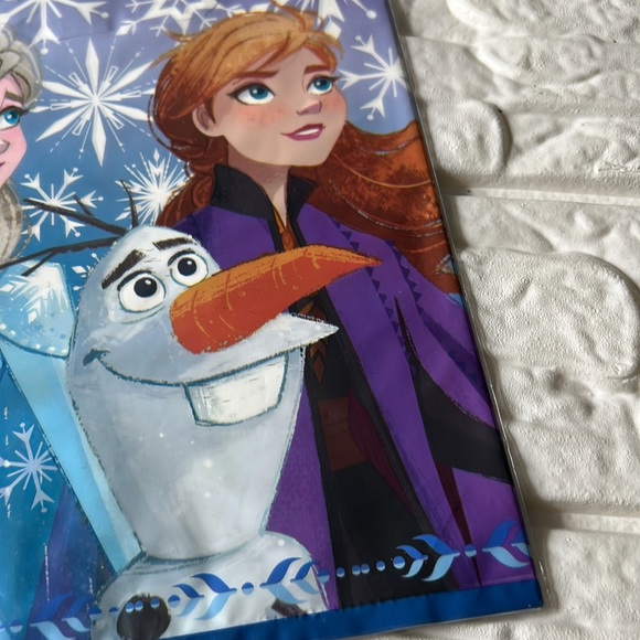 8 pcs Disney Bags Frozen II Bags Loot Bags Favor Bags Treat Bags 7.25"x8.75" In. - Picture 3 of 7